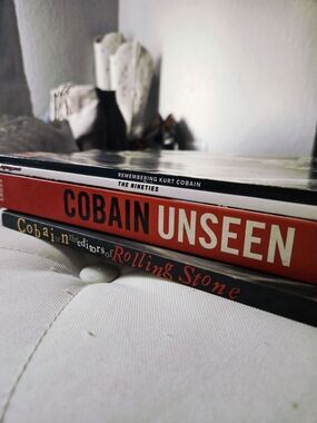 Kurt Cobain / Nirvana 90s Grunge Bundle - Cobain Unseen, LIFE Mag, Rolling Stone